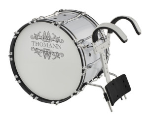 Thomann BD2214 Marching Bass Drum Blanc