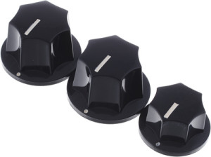 Harley Benton Parts J-Style Poti Set BK Schwarz