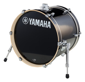 "Yamaha Stage Custom Birch 18""x15"" RB Raven Black"