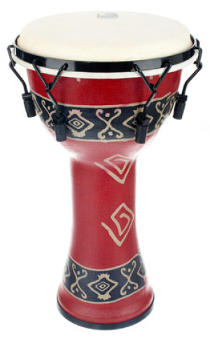 "Toca SFDMX-10RP 10""Freestyle Djembe Bali Red"