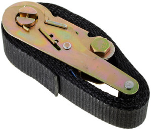 Stairville Ratchet Strap 35mm x 2m nero
