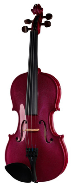 Stentor SR1401 Harlequin Violin 4/4 RP Raspberry Pink
