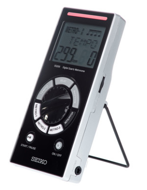 Seiko SQ-200 Metronome Black Noir