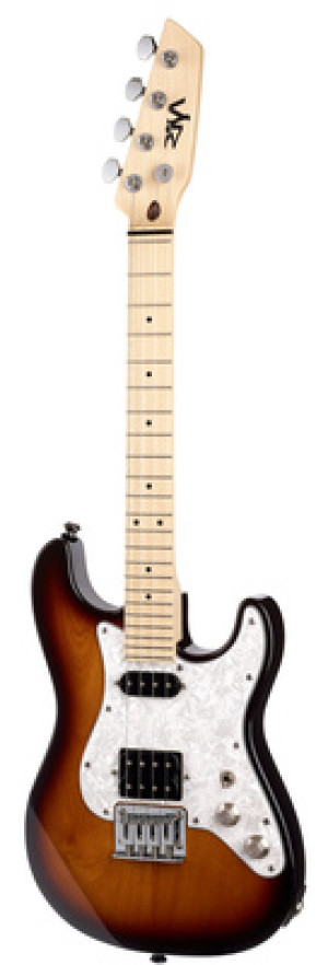 Risa ST-Style Electric Ukulele SB Sunburst