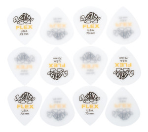 Dunlop Tortex Flex Jazz III 0.73 Weiß
