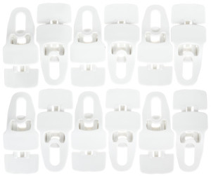 Holdon Midi Clip White 12pcs Pack blanc