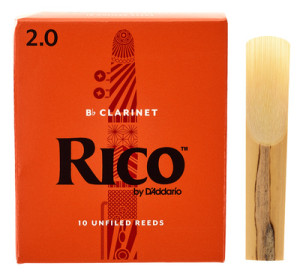 Daddario Woodwinds Rico Bb- Clarinet 2 Boehm