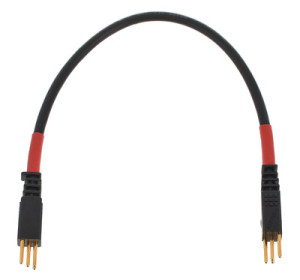 Ghielmetti Patch Cable 3pin 30cm, rot rosso