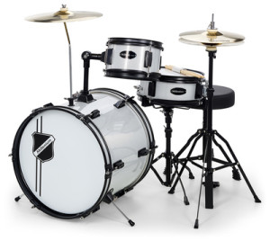 Millenium Youngster Drum Set Silver Silver Sparkle