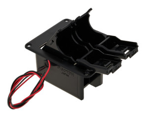 Gotoh Battery Box 9V BB-04W Schwarz