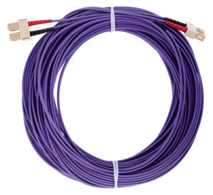 pro snake LWL MADI SC Duplex OM4 30m viola