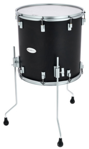 "DrumCraft Series 6 16""x16"" Floor Tom SB Satin Black"