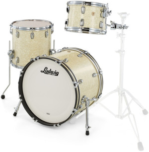 Ludwig Classic Maple Downbeat V.White Vintage White Marine