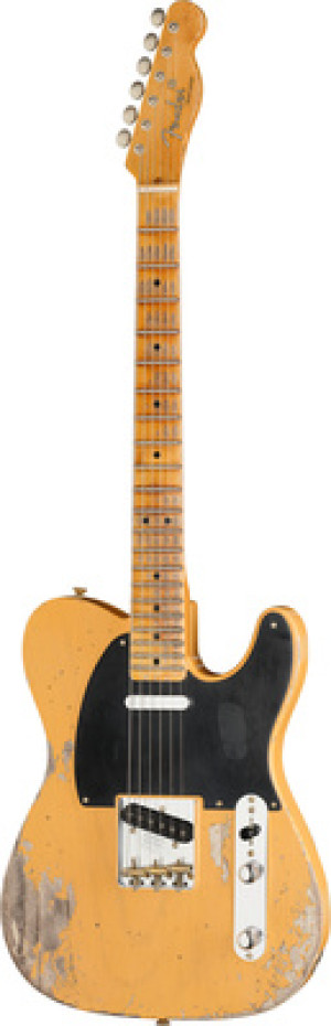 Fender 52 Tele ANB Heavy Relic Nocaster Blonde effetto invecchiato