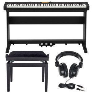 Casio CDP-S360 Deluxe Bundle Noir