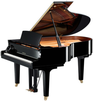 Yamaha D C3 X EN Pro Black Polished Noir poli