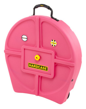 Hardcase "22" Cymbal Case Pink" Pink
