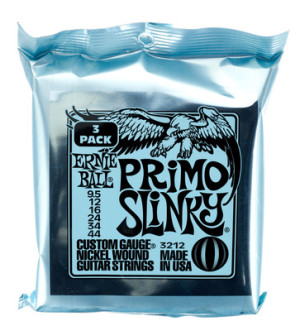 Ernie Ball Primo Slinky 3-pack 3212