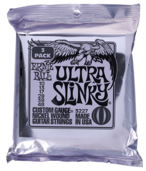 Ernie Ball Ultra Slinky 3-Pack 3227