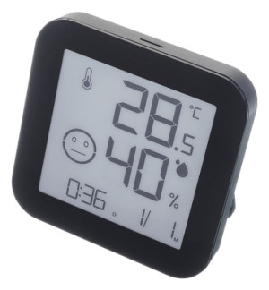 TFA Dig Thermo-Hygrometer BK&WH BK Noir