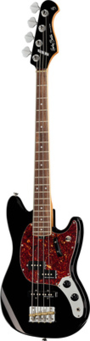 Harley Benton MV-4MSB Black noir