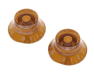 Allparts Bell Knobs to 11 Gold Or