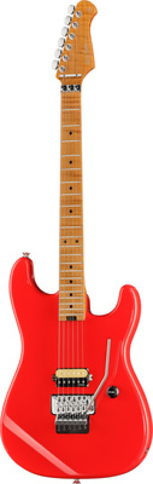 Harley Benton ST-80FR MN Radiant Red Radiant Red Hochglanz