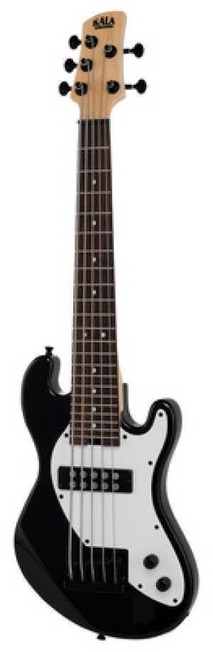 Kala U-Bass Solid Body 5-String JBK Jet Black