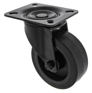 Roadworx Black Wheel 100mm Negro