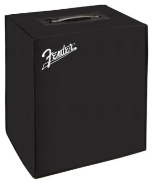 Fender Rumble 200/500/STAGE Cover Noir avec logo blanc brodé