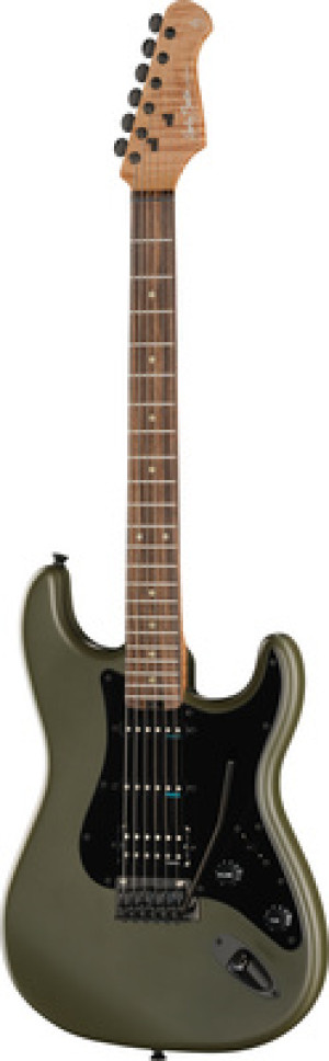 Harley Benton ST-Modern Plus HSS MOD Matte Olive Drab
