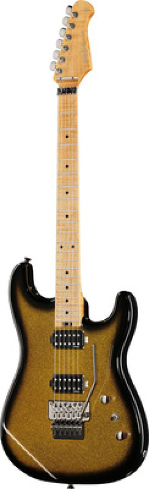 Harley Benton ST-80FR MN HH GSB Gold Sparkle Burst