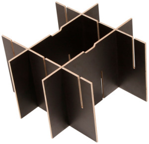 Thon Dividing Wall Set 60H3 2/2 marron