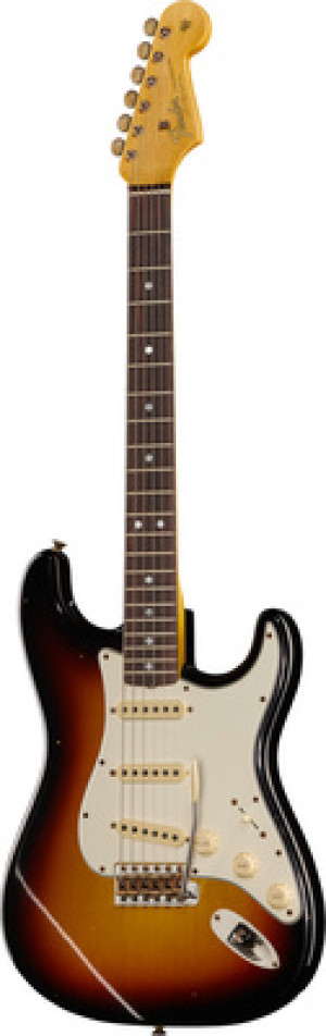 Fender 65 Strat 3CS Journeyman Relic 3 Color Sunburst
