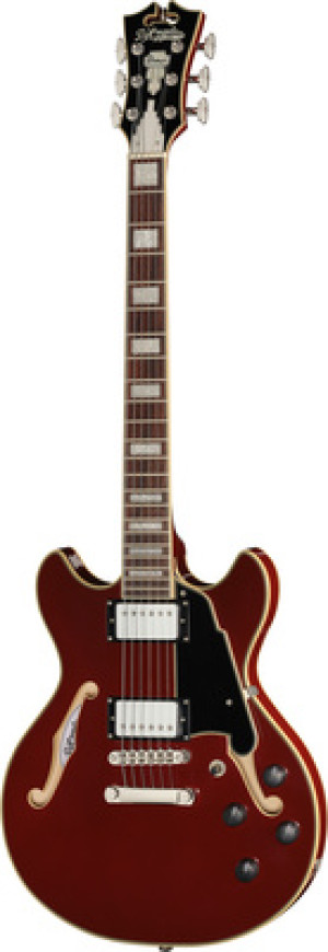 DAngelico Premier Mini DC Burnt Red Burnt Red