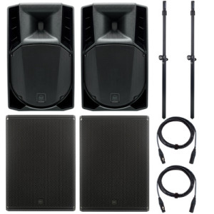 RCF ART715/708AS Power Bundle Noir