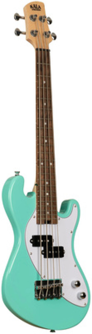 Kala U-Bass 4 Surf Green Fretted Surf Green