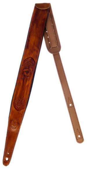 Minotaur NG-S06 Leather Strap L. Brown Hellbraun