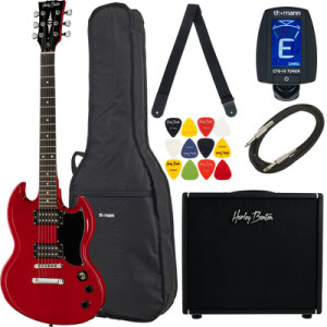 Harley Benton DC-200CH DNAFX AmP20 Set noir
