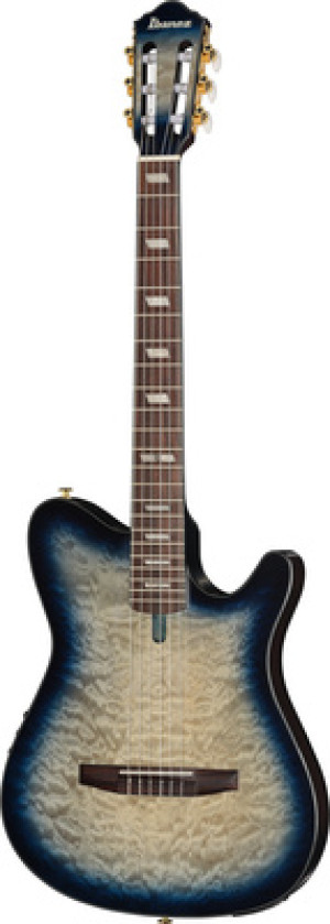 Ibanez FRH20QMN-CTL Cosmic Blue Starburst Low Gloss
