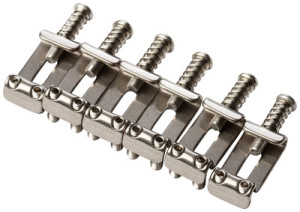 Guitar Monkey Strat Titanium Saddles Set11,3 Titan