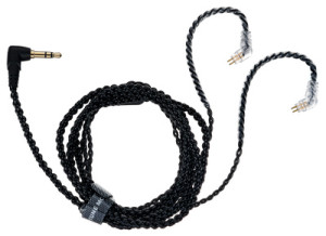 Clear Tune Monitors IEM Cable 152cm Black Negro