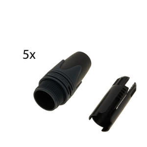 Neutrik BXX-14 Black 5x Black