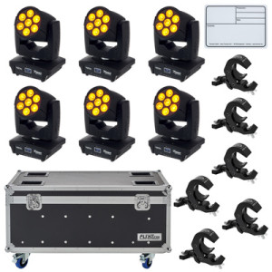 Varytec Hero Wash 715 HEX LED Bundle