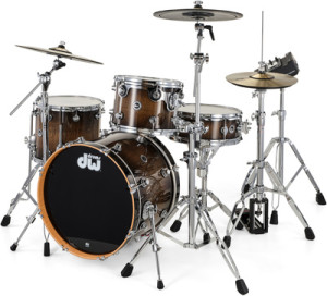 DWe E33 Drum Kit Exotic ltd. Curly Maple