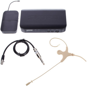 Shure BLX14 K14 EarmiKe - O Set Beige claro
