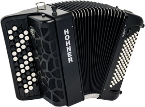 Hohner Varia One Button C Black noir