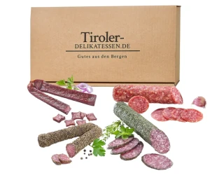 Geschenkset "Geschmackspaket - Salami und Wurzn"