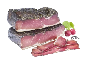 Schinkenspeck, Delikater Pfefferschinken  (300g)