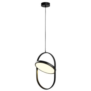 Lampa wisząca ELIPSE -M LED czarna 29 cm (60217A-M) - Step into Design